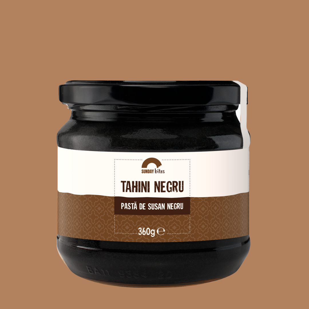 Tahini negru - Pastă de susan negru - Sunday bites