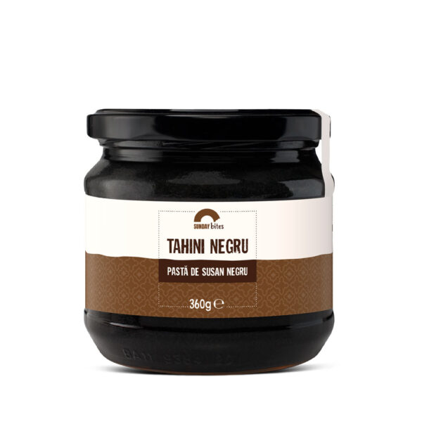Tahini negru - Pastă de susan negru - Normal - 360g