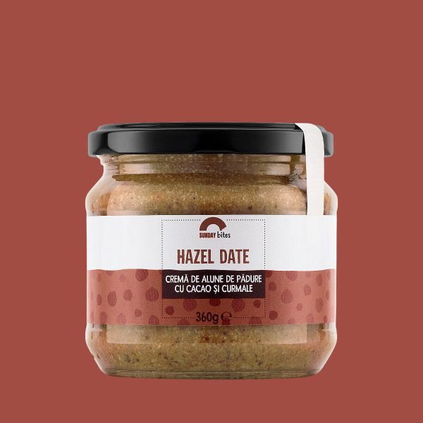 Hazel Date - Crema de alune de padure cu cacao si curmale