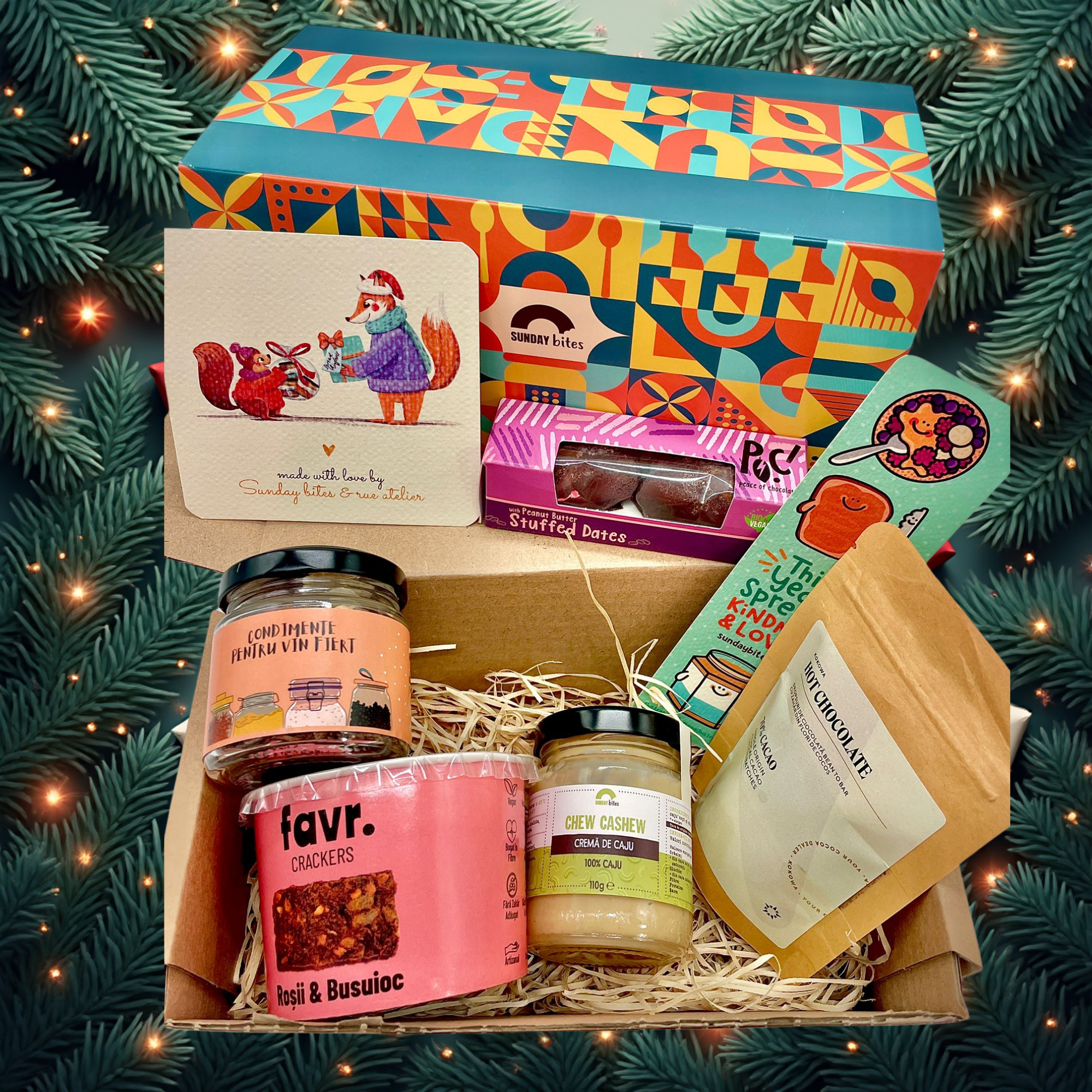 Cozy Christmas Box - una dintre cele mai frumoase cutii cadou de Craciun