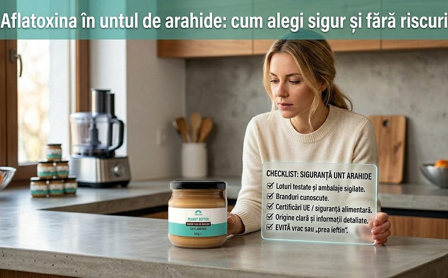 Aflatoxina si untul de arahide