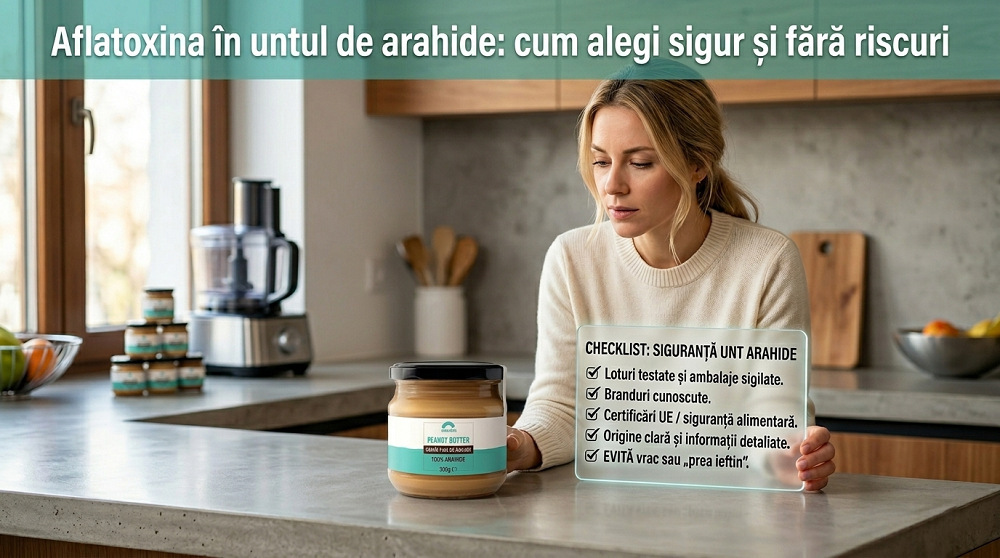 Aflatoxina si untul de arahide