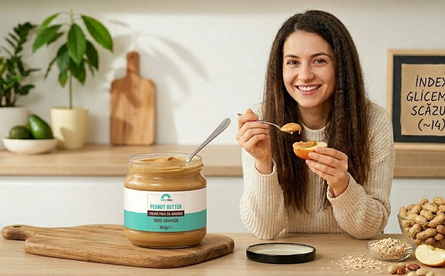 indice glicemic la unt de arahide natural
