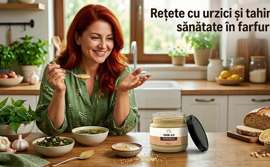 Retete cu urzici si tahini: sanatate in farfurie