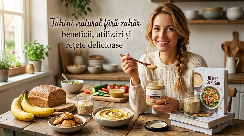 Tahini natural fara zahar