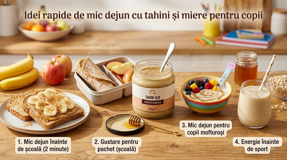 idei rapide pentru micul dejun al copiilor