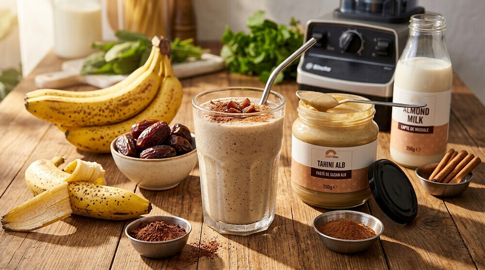smoothie cu pasta de susan