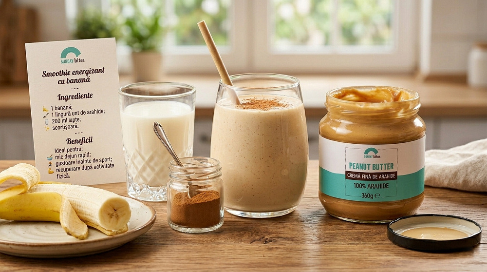 Smoothie energizant pentru dienta copiilor