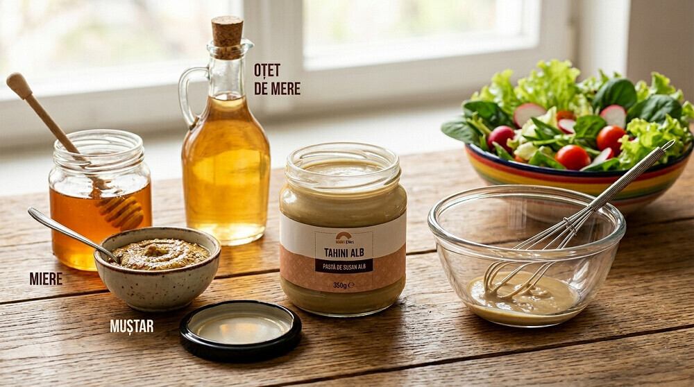 sos cu tahini dulce acrisor