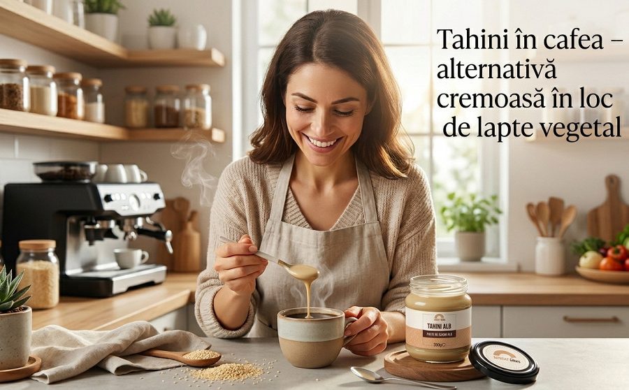Tahini in cafea
