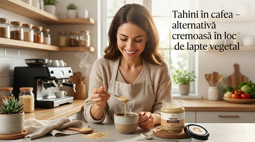 Tahini in cafea