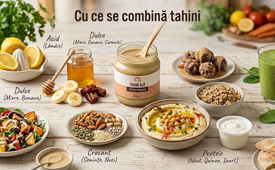 Cu ce se combină tahini