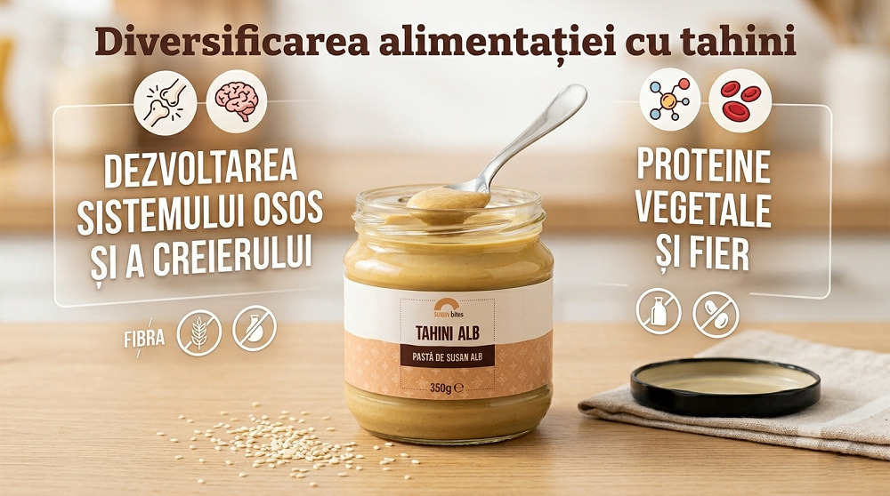 Diversificarea alimentației cu tahini