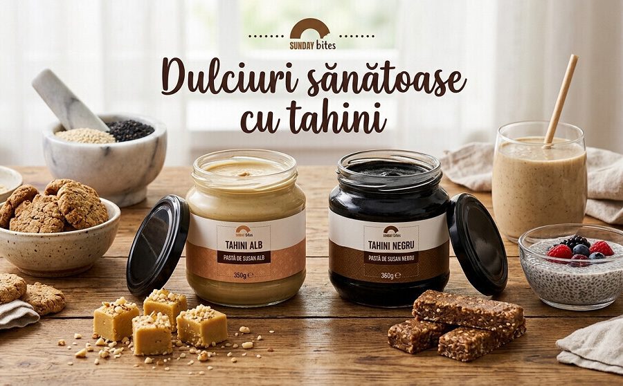 Dulciuri sănătoase cu tahini