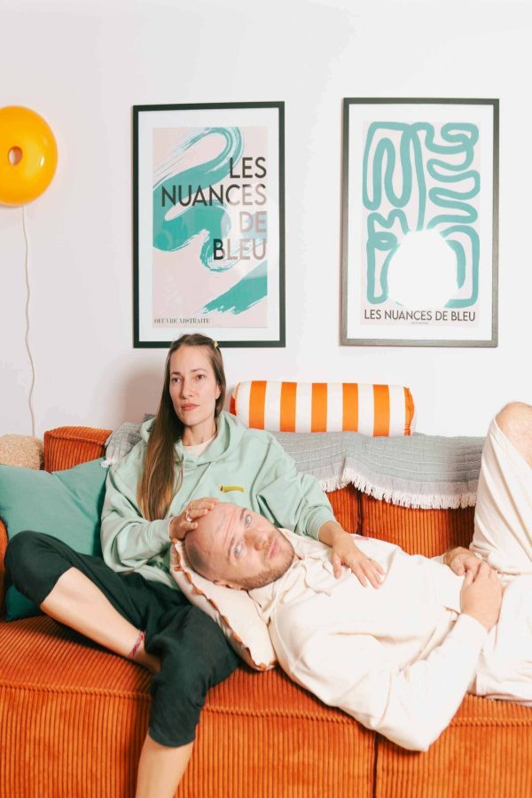 Hanorac Sunday bites verde menta cu personaj sorecarul galben