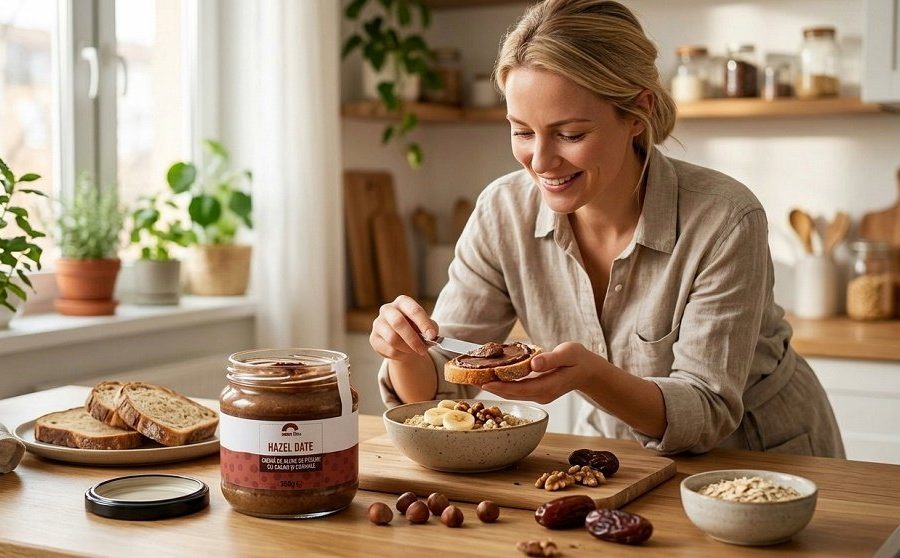 Hazel Date - retete cu crema de alune de padure, cacao si curmale