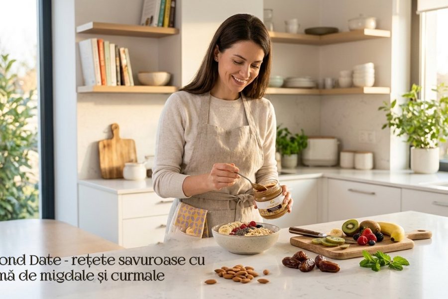Almond Date - retete savuroase cu crema de migdale si curmale