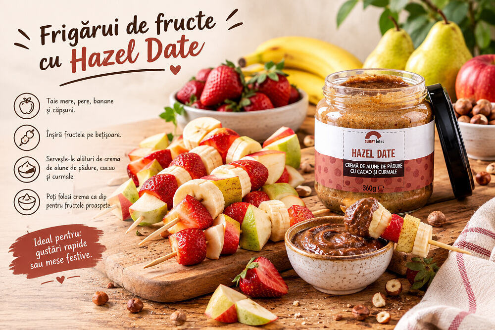 frigarui de fructe cu Hazel Date
